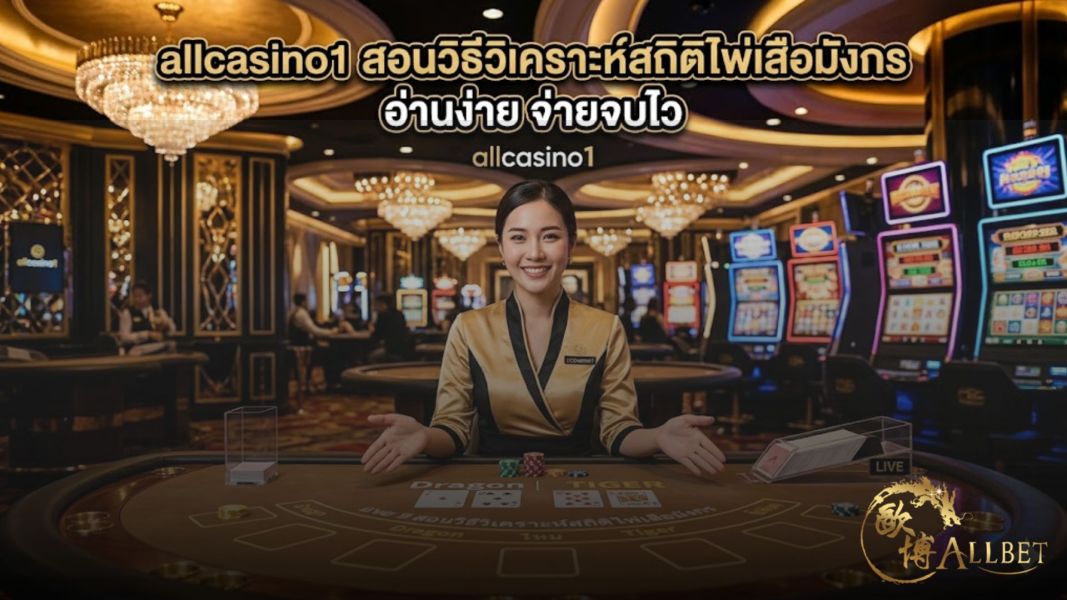 allcasino1 สอนวิธีวิเคราะห์สถิติไพ่เสือมังกร อ่านง่าย จ่ายจบไว อัปเดตล่าสุด 2026