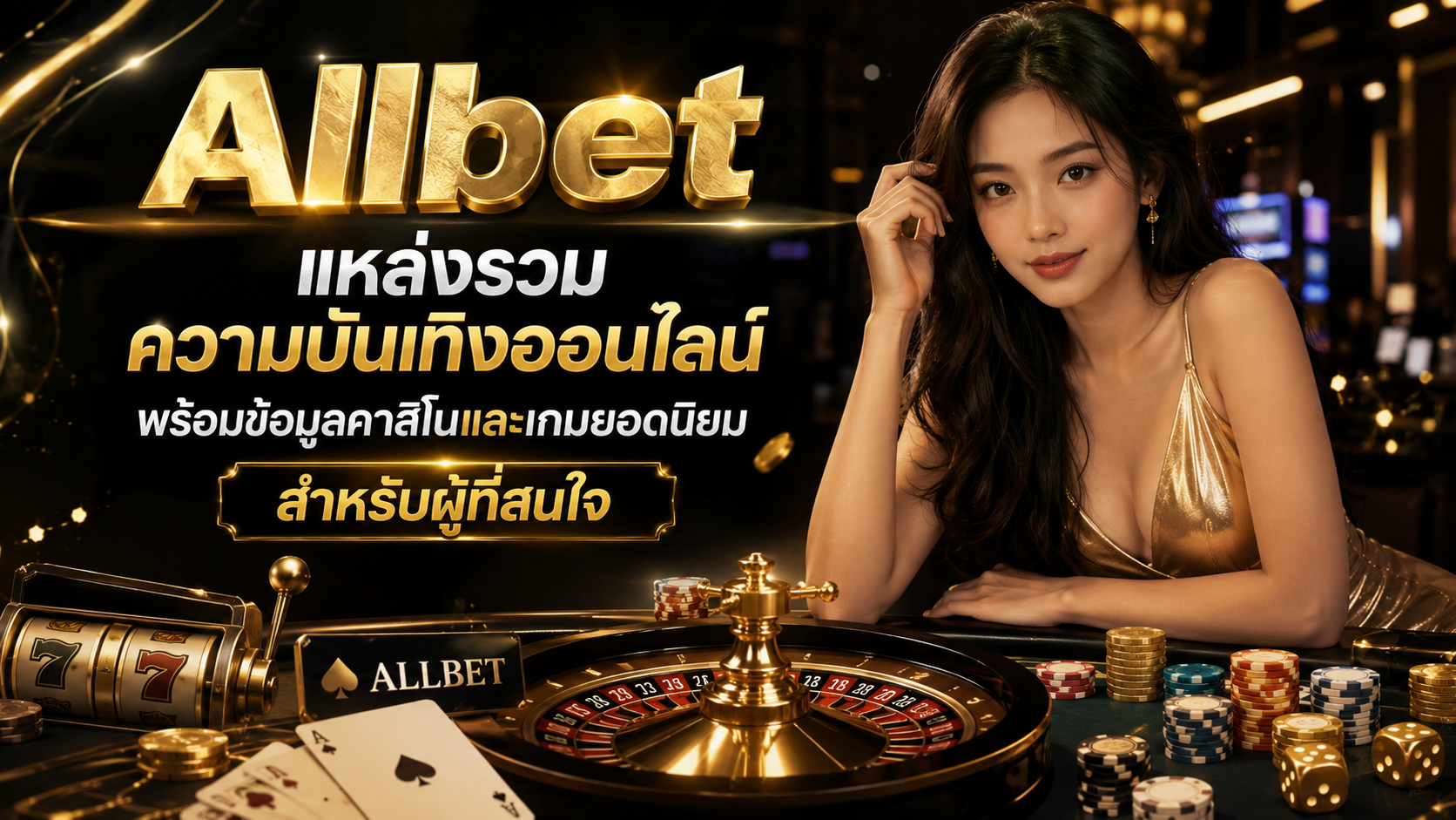 ทางเข้า Allbet 2026 แหล่งรวมข้อมูลคาสิโนและเกมยอดนิยมสำหรับผู้ที่สนใจ